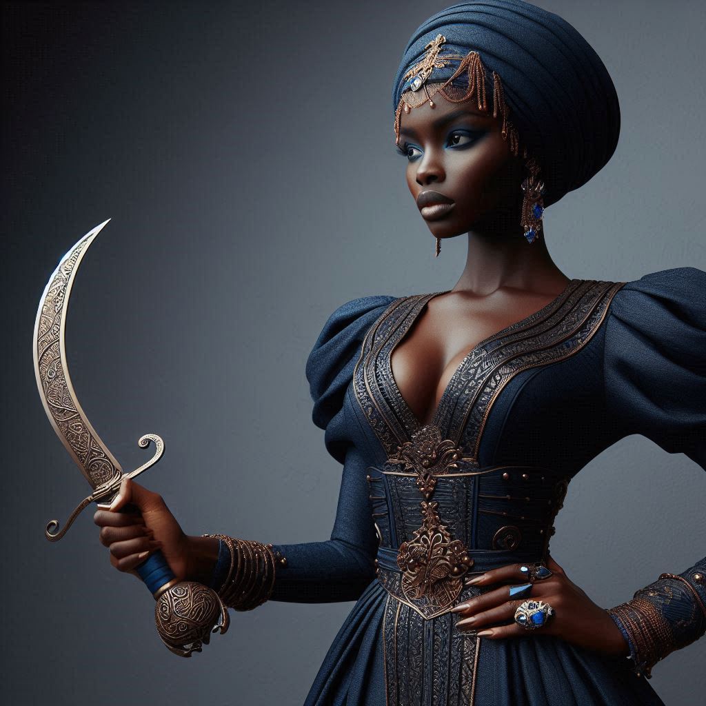 Midnight Empress X — Lady of the Shadow Empire Canvas